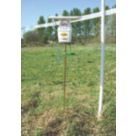 Stockshop SX300 Solar-Powered Electric Fence Energiser Battery-Powered
