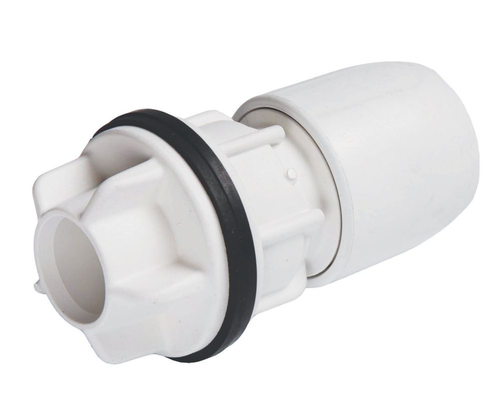 Hep2O  Plastic Push-Fit Tank Connector 22mm