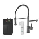 ETAL  Flexi Style 3-in-1 Instant Boiling Water Kitchen Tap Gun Metal