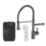 ETAL  Flexi Style 3-in-1 Instant Boiling Water Kitchen Tap Gun Metal