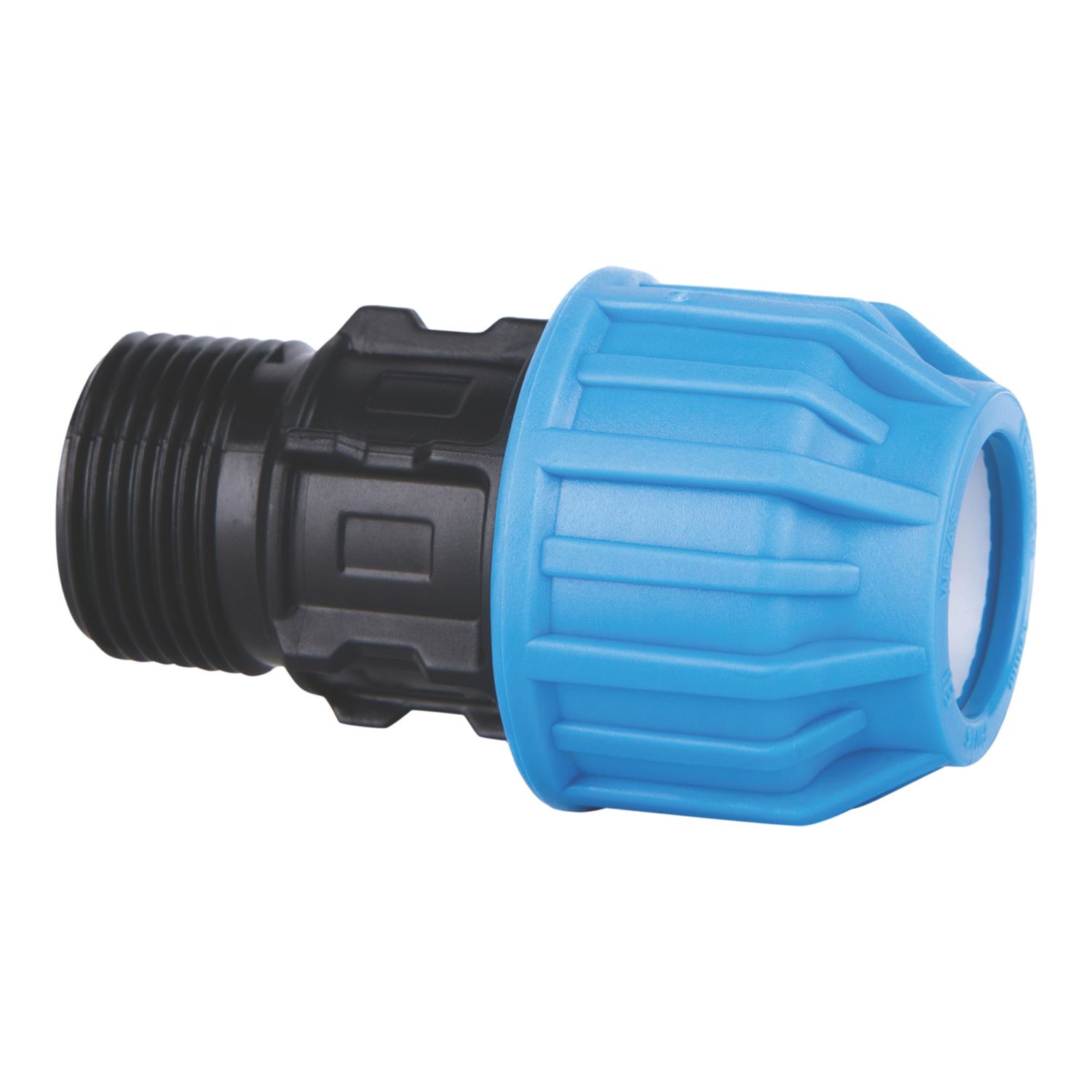 Flomasta MDPE Male Adaptor 25mm x 1" (394CV)