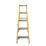 Lyte Fibreglass 1.26m 5 Step Swingback A Frame Step Ladder