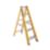 Lyte Fibreglass 1.26m 5 Step Swingback A Frame Step Ladder
