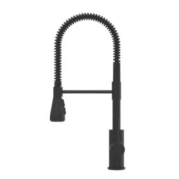 Swirl Seville  Mixer Tap Matt Black