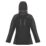 Regatta Calderdale IV Womens Waterproof Jacket Black/Ash Size 16