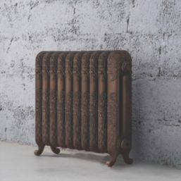 Arroll 597mm x 684mm 2590BTU Antique Bronze Cast Iron 2 Column Radiator