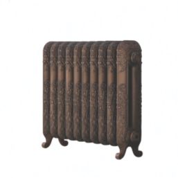 Arroll 597mm x 684mm 2590BTU Antique Bronze Cast Iron 2 Column Radiator