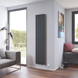 Ximax Oceanus 600W Electric Designer Radiator 1800mm x 370mm Anthracite 2048BTU