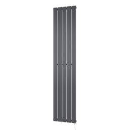 Ximax Oceanus 600W Electric Designer Radiator 1800mm x 370mm Anthracite 2048BTU