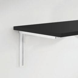 RB UK Black Twin Slot Shelf 800mm x 250mm x 19mm