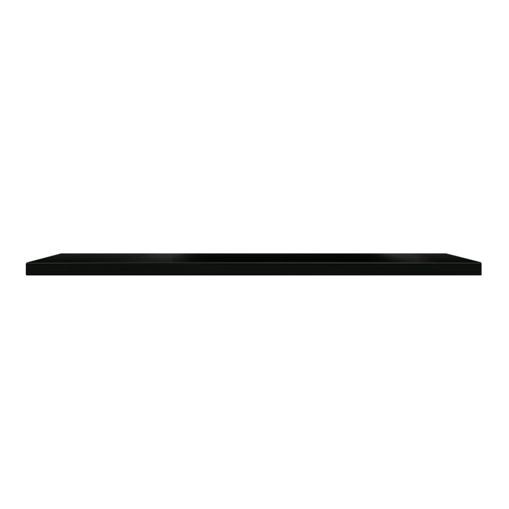 RB UK Black Twin Slot Shelf 800mm x 250mm x 19mm Screwfix