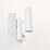 Saxby Palin Outdoor Up/Down Wall Light With PIR Sensor Gloss White
