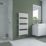 Ximax Watson Duplex 1185mm x 600mm 3932BTU White Vertical Towel Radiator