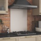 Splashback  Pale Beige Self-Adhesive Kitchen Splashback 600mm x 750mm x 6mm