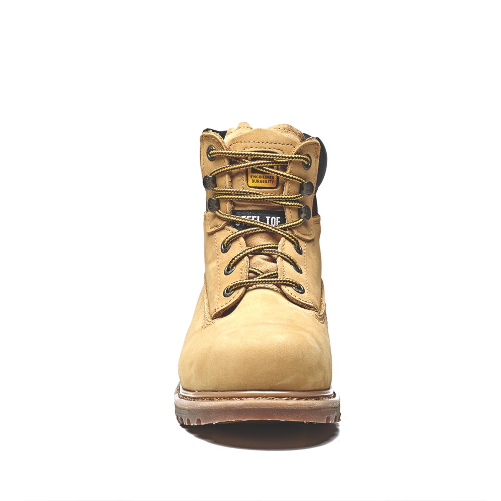 Cat holton safety boots cheap honey