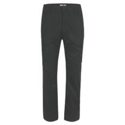 Herock Thor Work Trousers Black 40" W 33/35" L