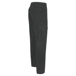 Herock Thor Work Trousers Black 40" W 33/35" L