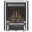 Focal Point Elysee Chrome Rotary Control Inset Gas Multiflue Fire 480mm x 108mm x 585mm