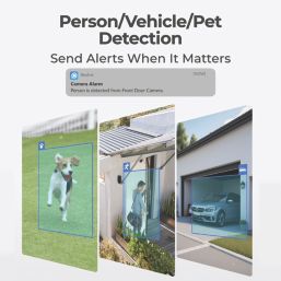 Reolink P434 PoE or Mains-Powered White Wired 4K Indoor & Outdoor Dome Add-On Camera