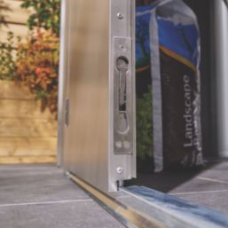 Rowlinson  Brentvale  9' x 9' (Nominal) Apex Metal Shed Grey