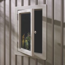 Rowlinson  Brentvale  9' x 9' (Nominal) Apex Metal Shed Grey