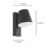 Eglo  Caldiero  Outdoor Wall Light Silver