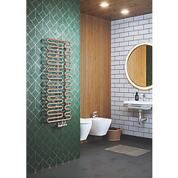 Terma Swale Designer Towel Rail 1244mm x 465mm Copper 1747BTU