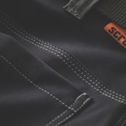 Scruffs Trade Flex Work Shorts Graphite 38" W