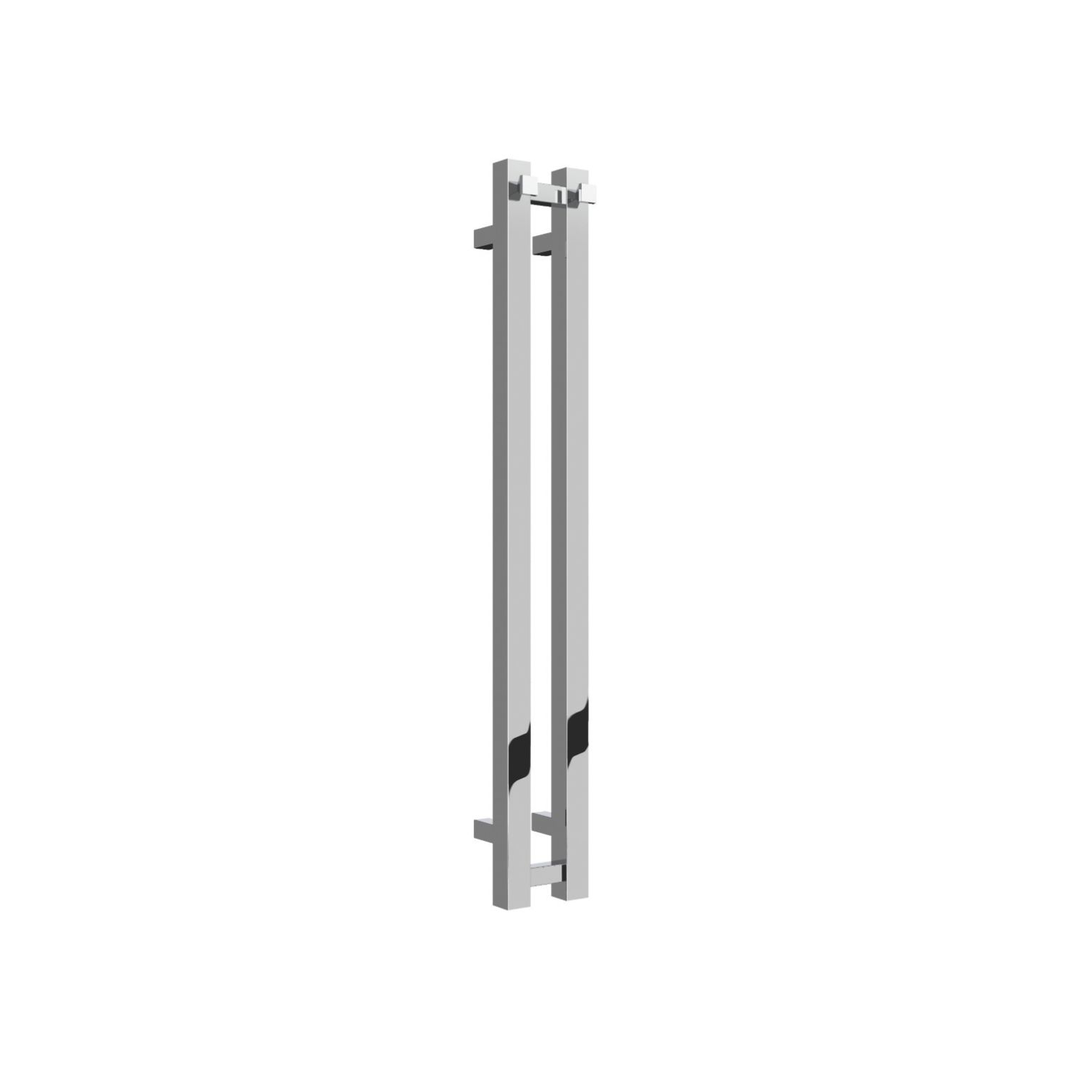 Reina 800mm x 108mm 358BTU Chrome Flat Designer Towel Radiator (395LH)