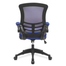 Nautilus Designs Luna Medium Back Task/Operator Chair Blue