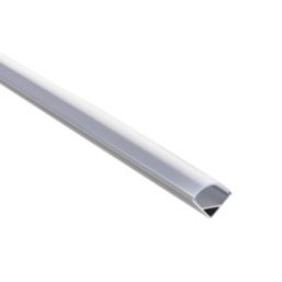 Saxby Aluminium & Polycarbonate Profile Corner 2m
