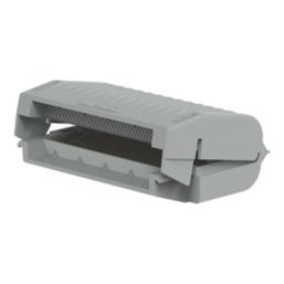 Wago 207-1433 6-Entry IPX8 Gelbox for Splicing Connectors  Grey 2 Pack