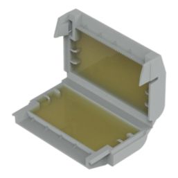 Wago 207-1433 6-Entry IPX8 Gelbox for Splicing Connectors  Grey 2 Pack
