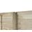 Forest Natural Timber Reeded Fence Posts 95mm x 95mm x 2.4m 6 Pack