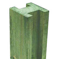 Forest Reeded Fence Posts 95 x 95mm x 2.4m 6 Pack