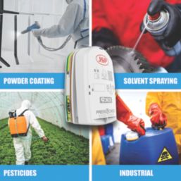 JSP Force 8 Press-to-Check Combination Cartridges ABEK1P3 2 Pack