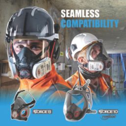 JSP Force 8 Press-to-Check Combination Cartridges ABEK1P3 2 Pack