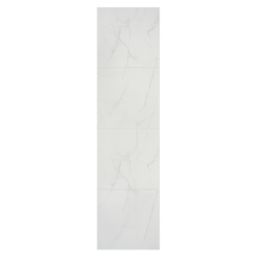 Fibo Marble Wet Wall Panelling High Gloss Bright Marble 2400mm x 600mm x 10.2mm