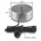 Varilight  6A 2-Way Pull Cord Switch Brushed Steel