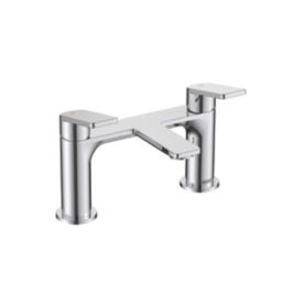 Bristan Frammento Chrome-Plated 150mm Deck Mounted Lever 2 Tap Holes Bath Mixer Tap