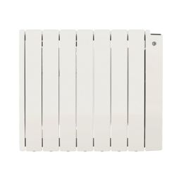 Acova Taiga 1000W Electric Aluminium Horizontal Radiator 575mm x 669mm White 3412BTU