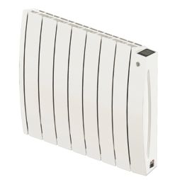 Acova Taiga 1000W Electric Aluminium Horizontal Radiator 575mm x 669mm White 3412BTU