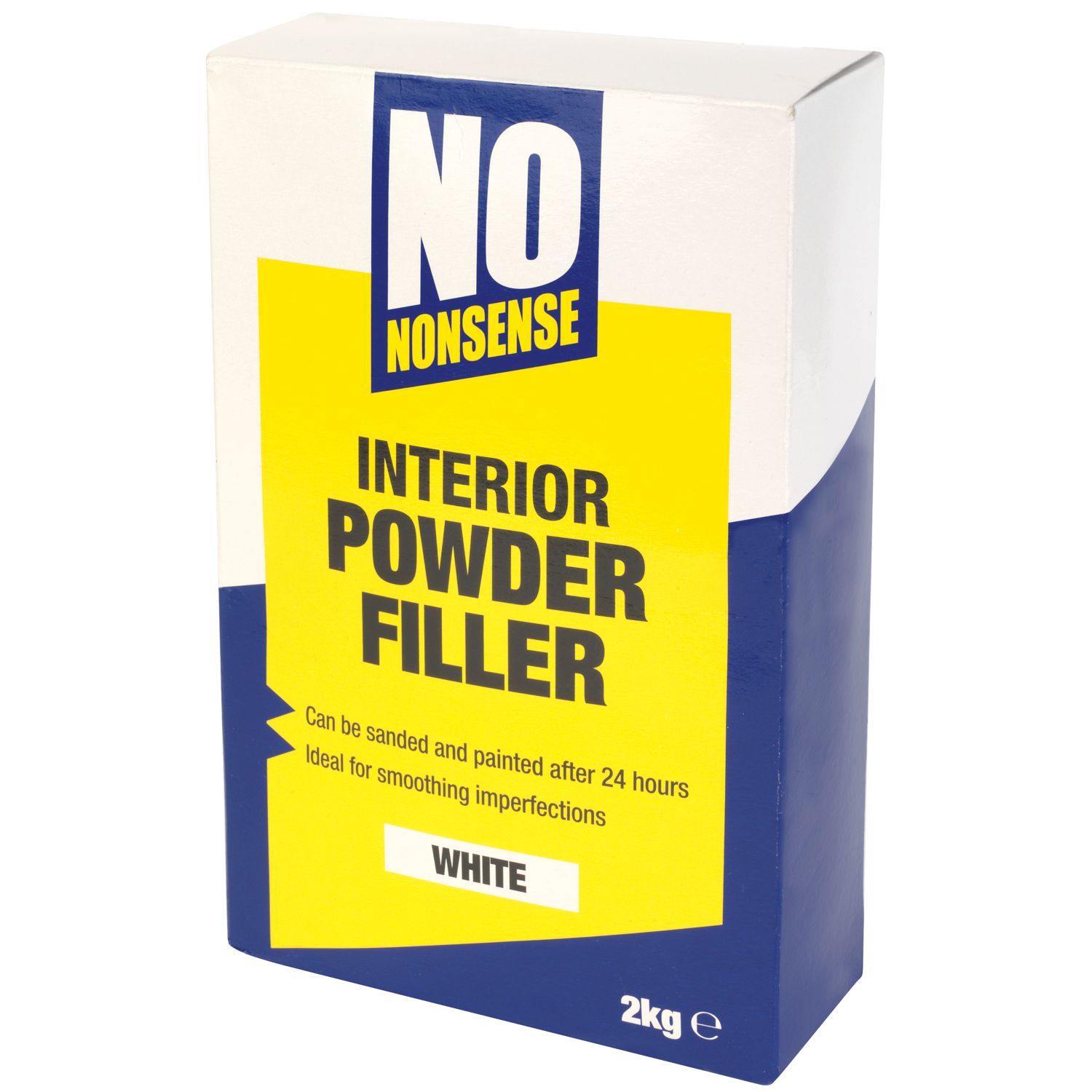 No Nonsense Multi-Purpose Filler Powder White / Off-White 2kg (396GT)