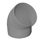 Manrose 45° Round Bend White 125mm