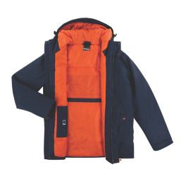 Regatta Thermogen Powercell 5000 5V Li-Ion  Waterproof Heated Jacket Navy/Magma 2X Large 57" Chest - Bare