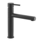 Streame by Abode Tower Top Single Lever Mono Mixer Kitchen Tap Matt Black