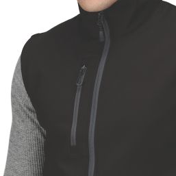 Regatta Honestly Made Softshell Bodywarmer Black Small 37.5" Chest