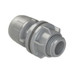 PolyPlumb  Plastic Push-Fit Tank Connector 15mm