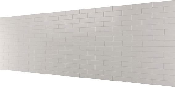 Splashwall  White Composite Splashback 2440mm x 1220mm x 3mm