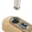 Smith & Locke  Window Restrictor Polished Gold 99mm